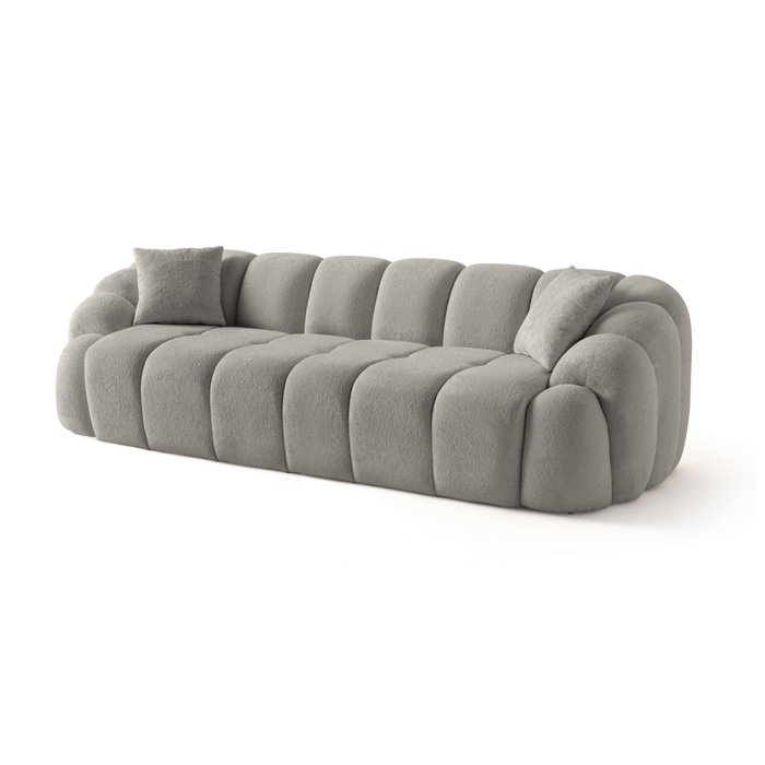 Atelier Del Sofa Octavio - Sofá de 4 Plazas Gris Atelier Del Sofa Octavio - Sofá de 4 Plazas Gris